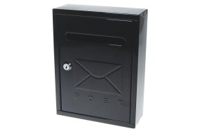 MAIL BOX WITH KEY WHITE